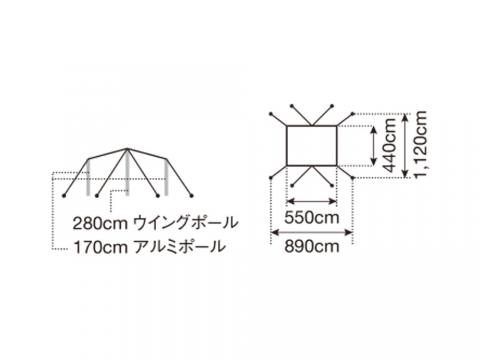  HDタープシールドレクタ(L)